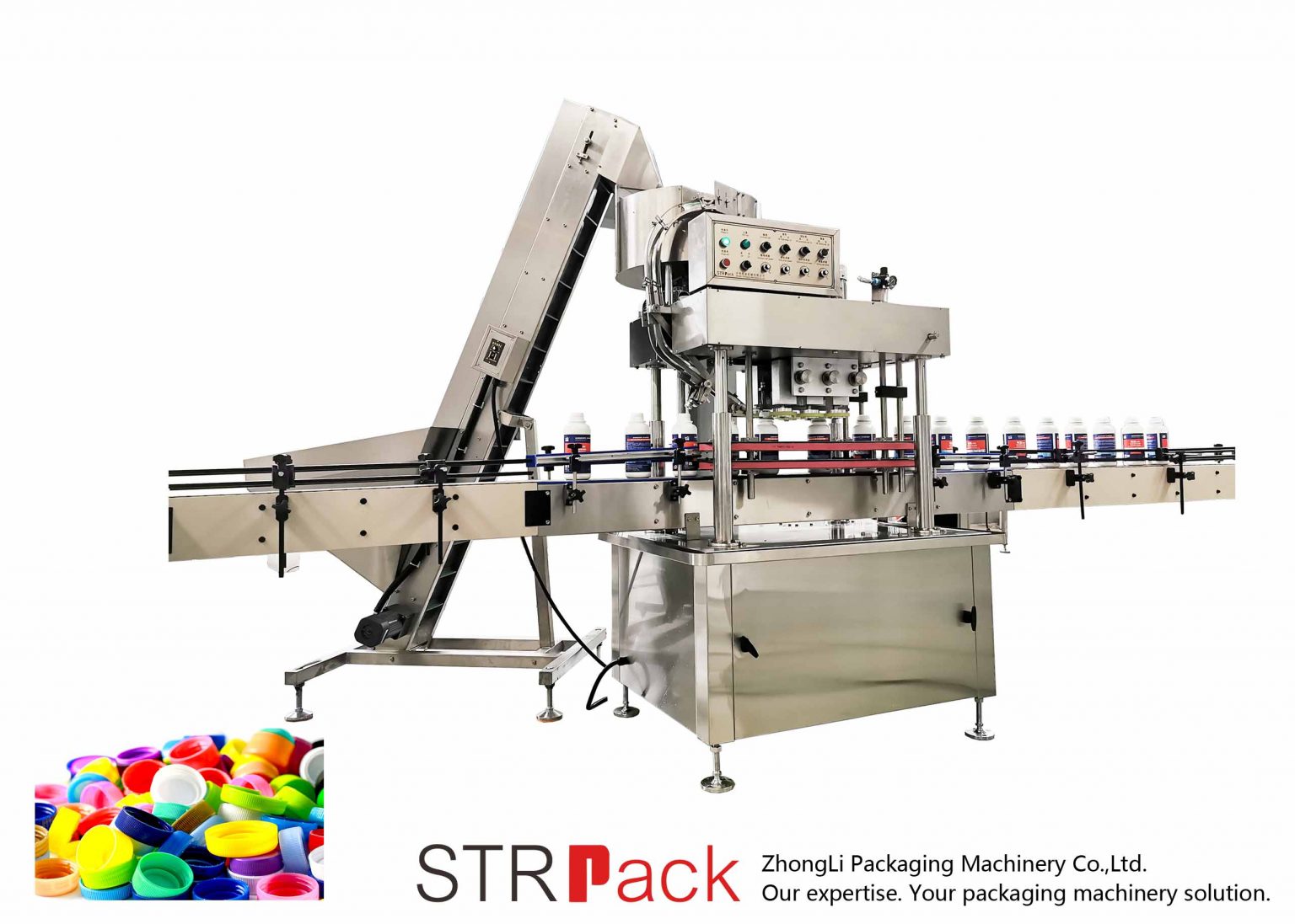 Automatic Linear Capping Machine - Strpack