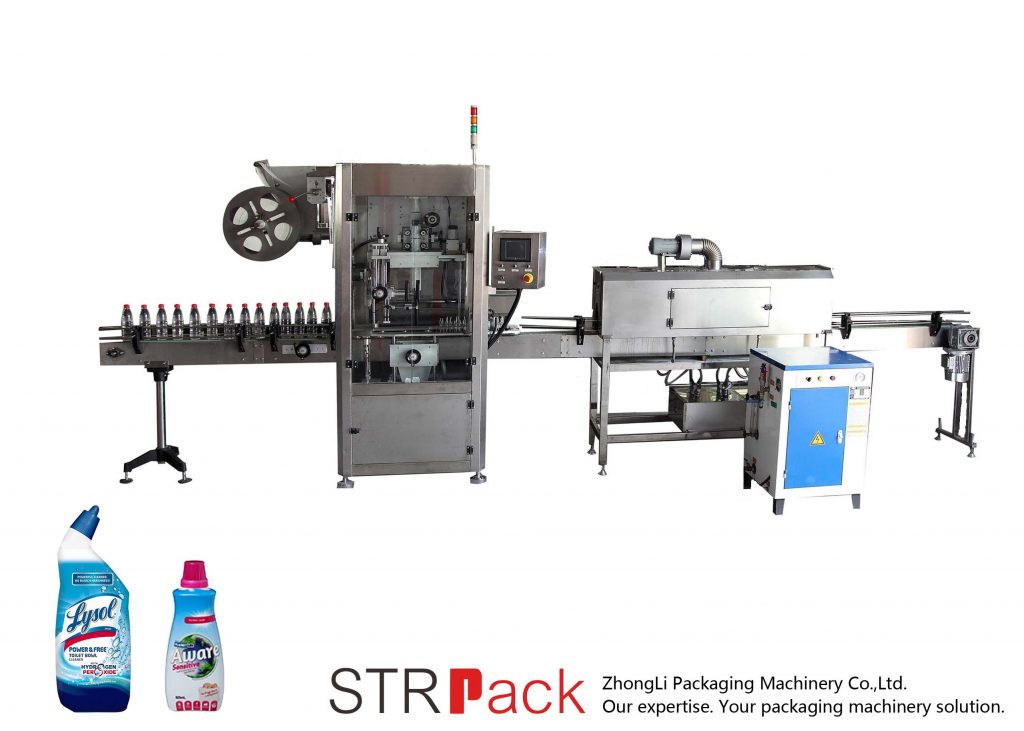 Automatic Shrink Sleeve Labeling Machine