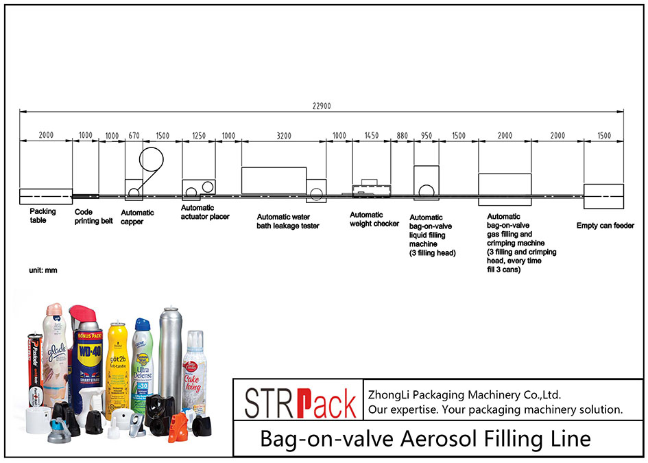 Automatic Bag-on-valve Aerosol Filling Machine