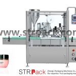 Cream Filling, Sealing And Capping Machine