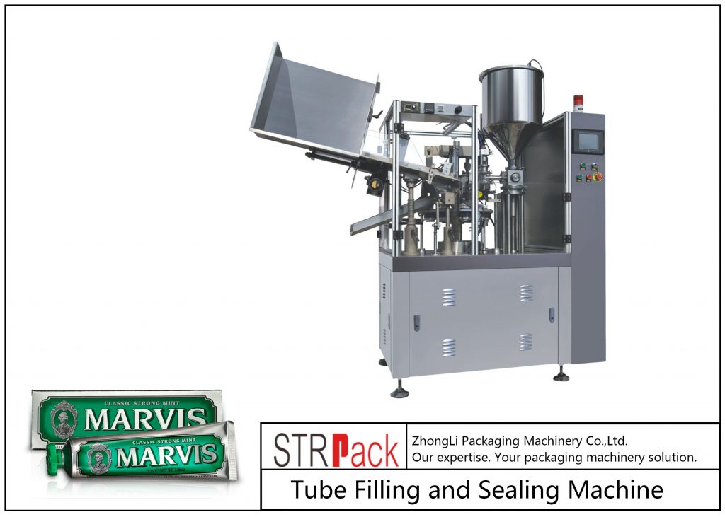 SFS-60 Plastic Tube Filling and Sealing Machine