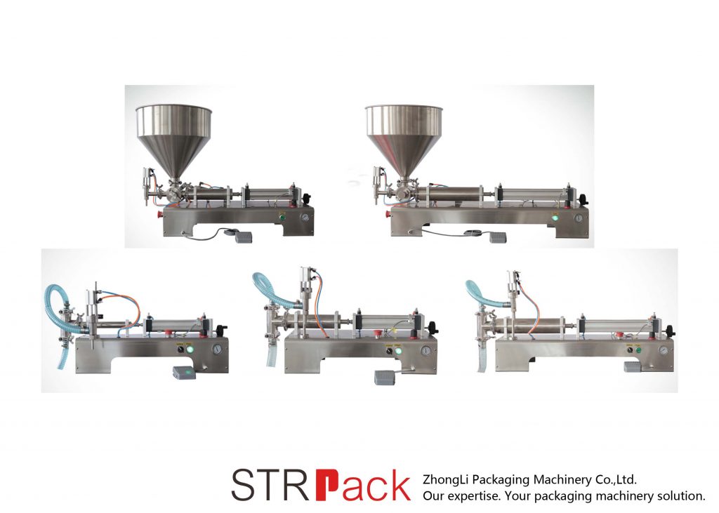 Semi Automatic Piston Liquid Filling Machine